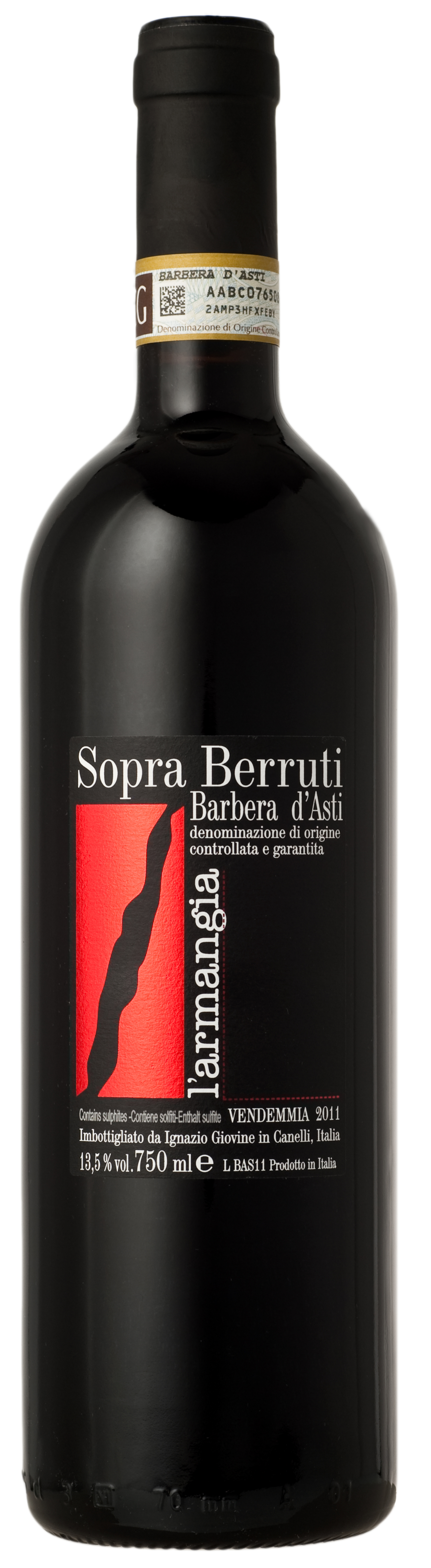0107-Sopraberruti Barbera Asti DOCG (prévu fin juillet)