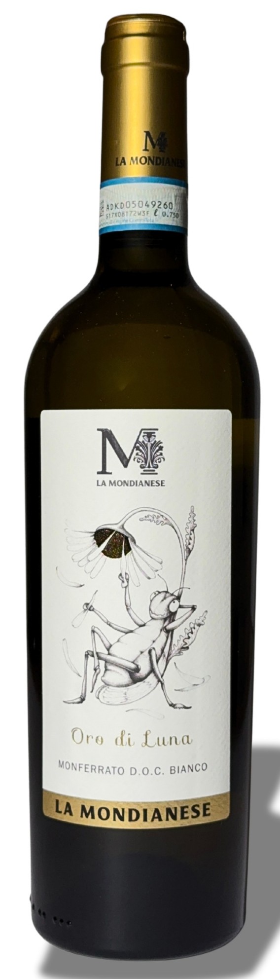 0028- Oro di Luna Timorasso DOC 2023 (arrivée prévue: mai)